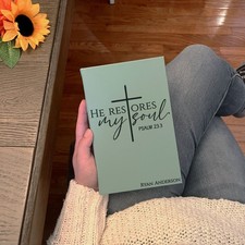 Personalized Prayer Journal for Men  Women, Custom Engraved Name and Faith Gift