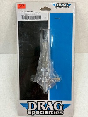 New Drag Specialties DS390219 Late HD Petcock 90 Degree Chrome OEM 62167-81 AX