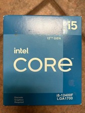 Intel Core i5-12400F 12th Gen Alder Lake 18MB Cache up to 4.40 GHz BX8071512400F