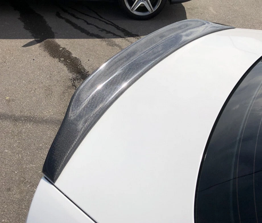 Alerón trasero de fibra de carbono real apto para Audi S5 RS5 cupé 2009-2016 EE. UU. Foto 4 de 4