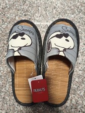 SNOOPY Slippers bamboo 25 27cm JAPAN
