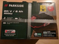 Parkside 20 V Akku 2 Ah, Cell Balancing, PAP 20 B1, X 20V Team
