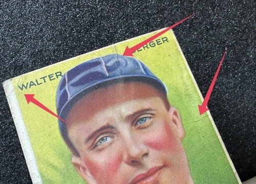 Goudey Walter Berger 1933 #98 Boston Braves (4x All-Star) - Imagen 3 de 3