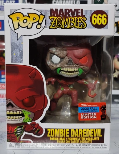 Funko POP Marvel - Zombie Daredevil #666 Convention Exclusive NYCC 2020 VAULTED