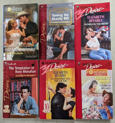 Elizabeth Bevarly Society Bride Father on the Brink The Debutante x6