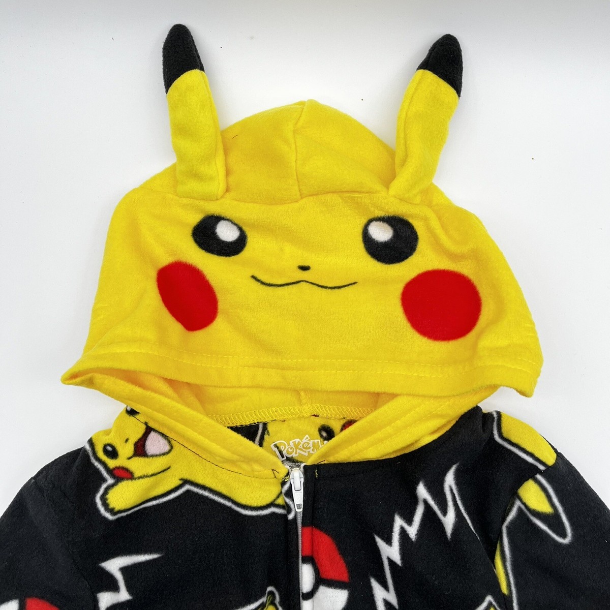 Kids' Pokemon Pikachu Costume Hoodie - Yellow XS