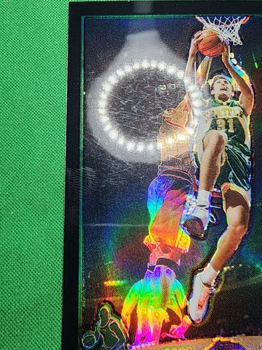 2003-04 Topps cromo negro refractor/500 Brent Barry #69 superficie en muy buen estado - Imagen 3 de 9