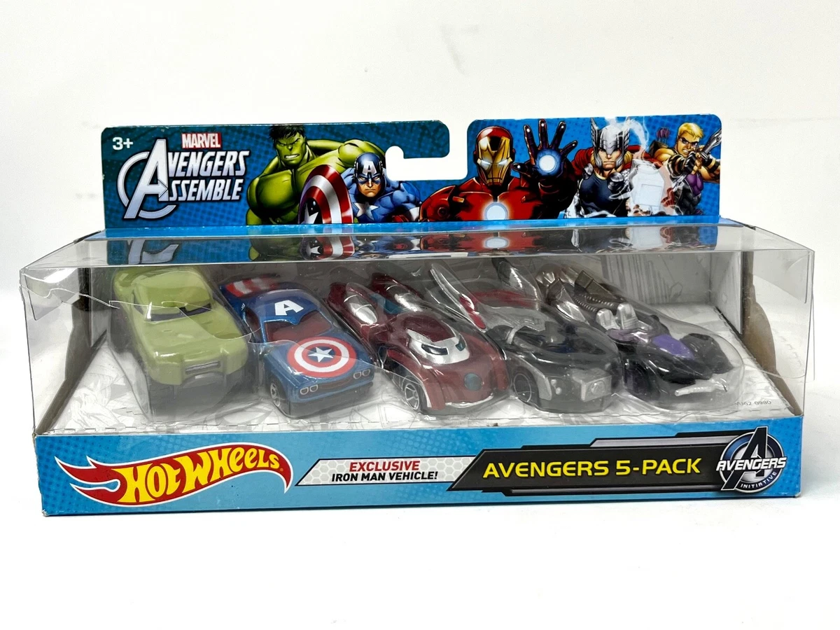 Hot wheels avengers sales 5 pack