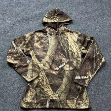 Mount'n Prairie Hoodie Womens Size Small 14 Naked North Camo Sweatshirt Pullover