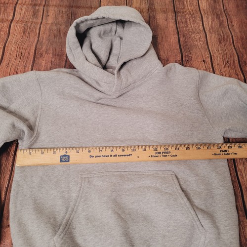 Aritzia Tna Hoodie Womens XS Light Gray Cozy Fleece Pullover Kangaroo Pocket - Picture 2 of 9