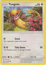 Yungoos - 112/156 - Common - Pokemon Ultra Prism
