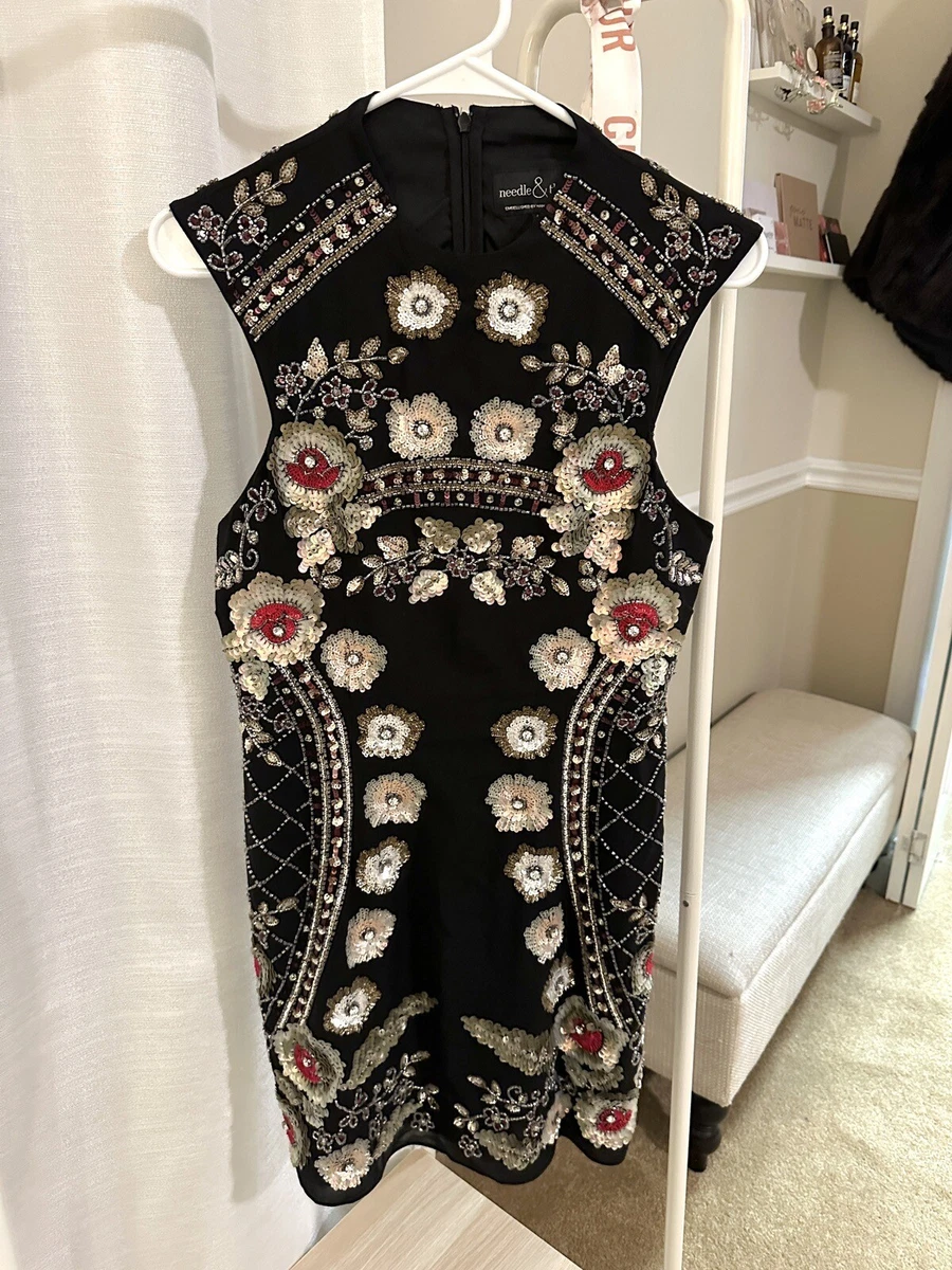Needle and Thread Sequin beaded dress eBay