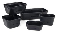 Fox Matrix Eva Bait Tub Set (7Pt, 5Pt, 3Pt, 2Pt, 1Pt) - 5 KöDerdosen KöDertasche