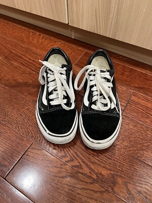Vans Old Skool Sneakers Skater Shoes Black and White Size - Main Image