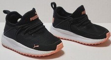 Puma Pacer Next Cage Black Slip On Sneaker Shoes Toddler Size 5C 366425-11