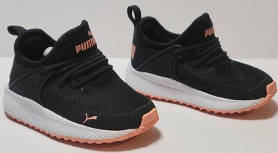 Puma Pacer Next Cage Black Slip On Sneaker Shoes Toddler Size 5C 366425-11