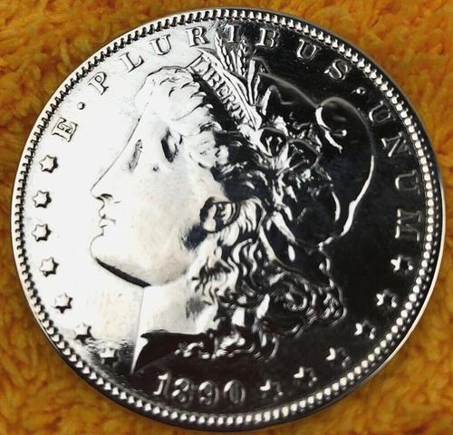 1890-O Morgan Silver Dollar Absolutely Supper Nice Fine Detail 270