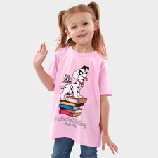 101 Dalmatians T-Shirt for Girls | Kids Disney Tee | World Book Day Girls Tshirt