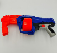 Nerf Elite Surgefire Rotating Drum Blue Orange Tested No darts