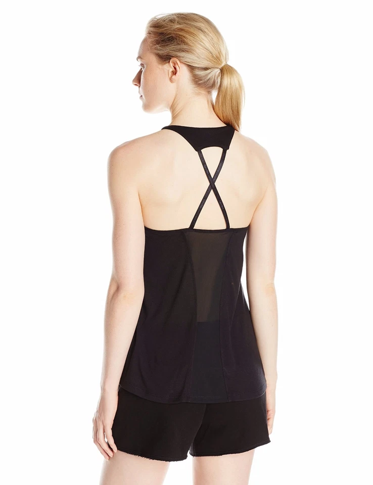 Nueva camiseta sin mangas de entrenamiento activo Calvin Klein Performance Epic Racerback para mujer PF6T0161 Foto 2 de 4