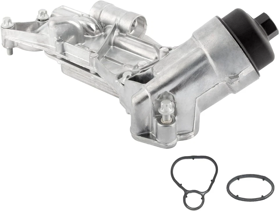 Engine Oil Cooler W/ Oil Filter Assembly 93186324 For GM Chevrolet Cruze Aveo - Image 3 of 4