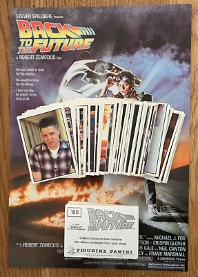 BACK TO THE FUTURE PANINI UNUSED ALBUM STICKERS 1985) - (price per sticker) - Image 1 of 3