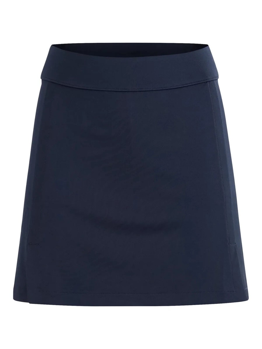 ジェイリンドバーグ レディース スカート GWSD06338 6855 J Lindeberg Womens Amelie Mid Golf Skort GWSD06338 6855 Navy