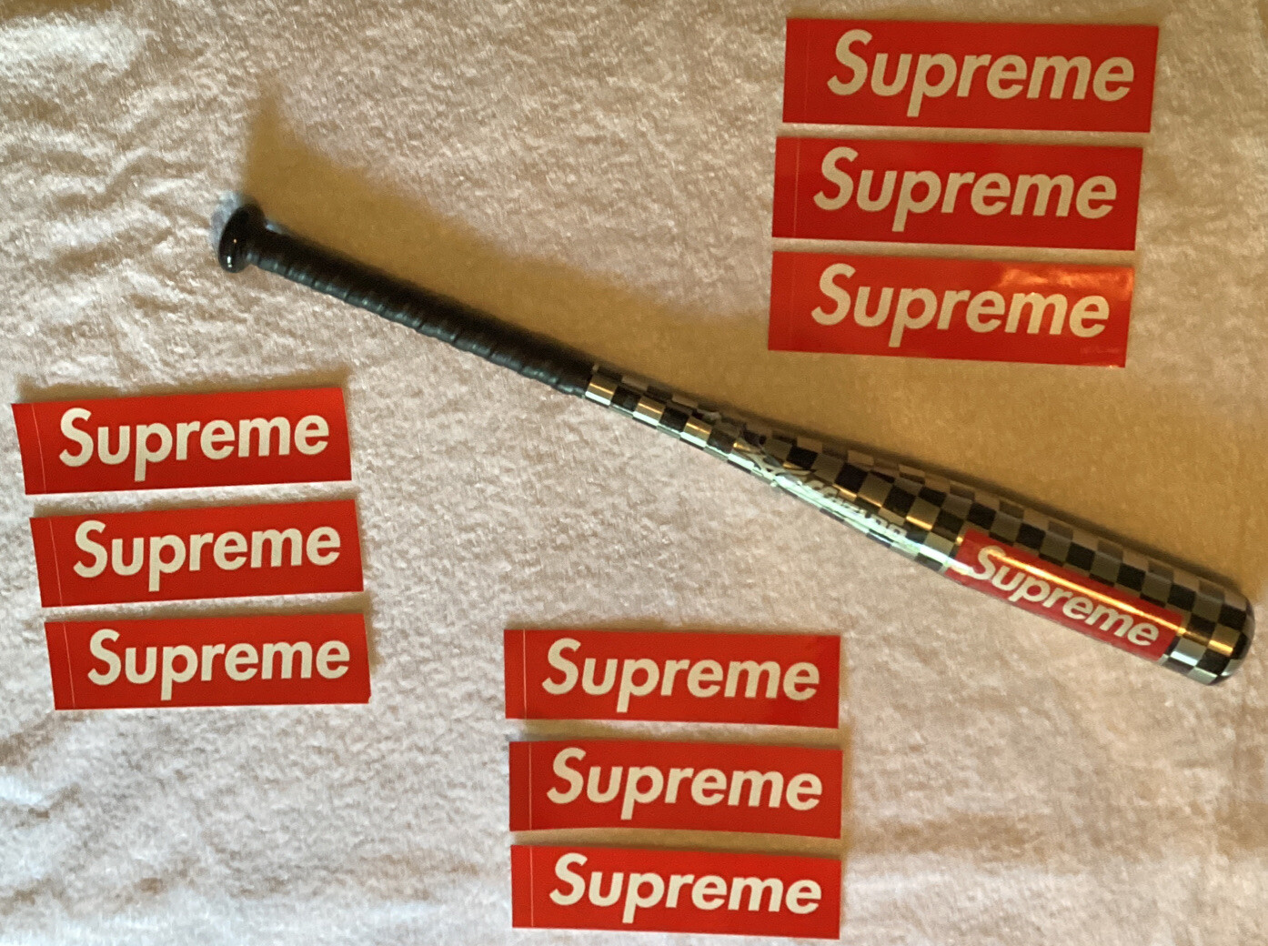 RARE Supreme Mizuno SS14 ALUMINUM CHECKER BASEBALL BAT BRAND NEW AUTHENTIC image 4