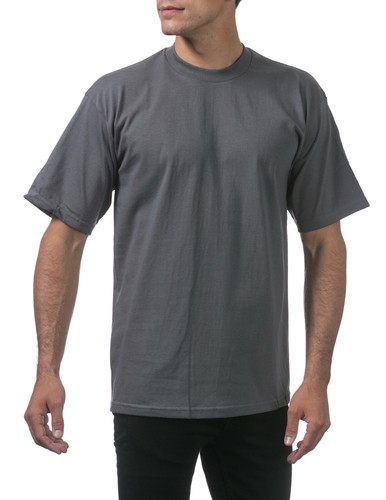 Pro Club Men's Heavyweight Cotton Short Sleeve Crew Neck T-Shirt - 25 Colors - Picture 41 of 127