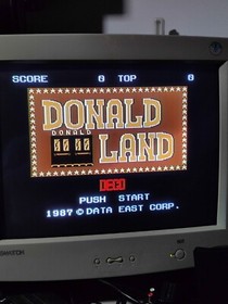 NES FAMICOM  DONALD LAND ENGLISH VERSION GAME ONLY USED CONDITION