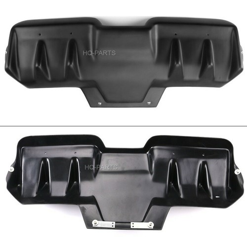 For 15-21 WRX STI Rear Bumper Lip Diffuser Splitter Matte Black PP - Picture 2 of 3