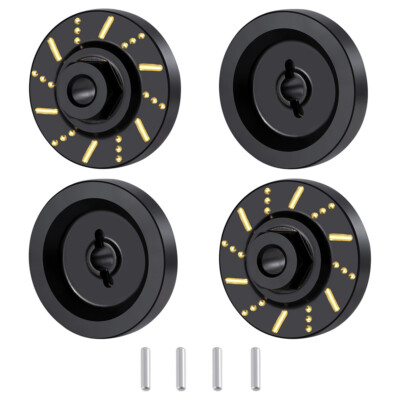 Messing Rad Sechskantnabenadapter für 1/24 FMS FCX24 RC Car