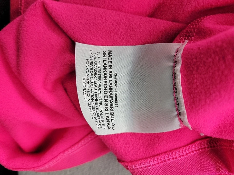 Camiseta Nike Pro Forrada de Vellón Manga Larga Capa Base Niñas Talla Grande Rosa Neón Foto 4 de 4