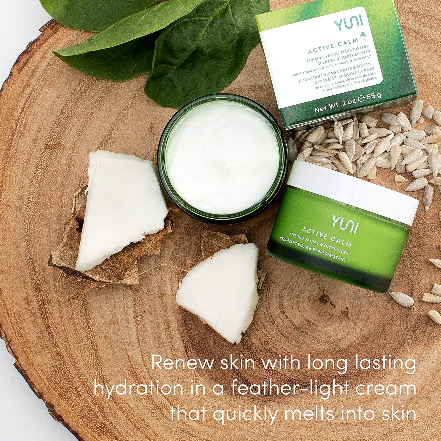 Firming Facial Moisturizer Yuni Active Calm 2 oz Set of 2