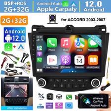 10.1 Android 12.0 For Honda Accord 2003-2007 Carplay Car Stereo Radio Gps Navi