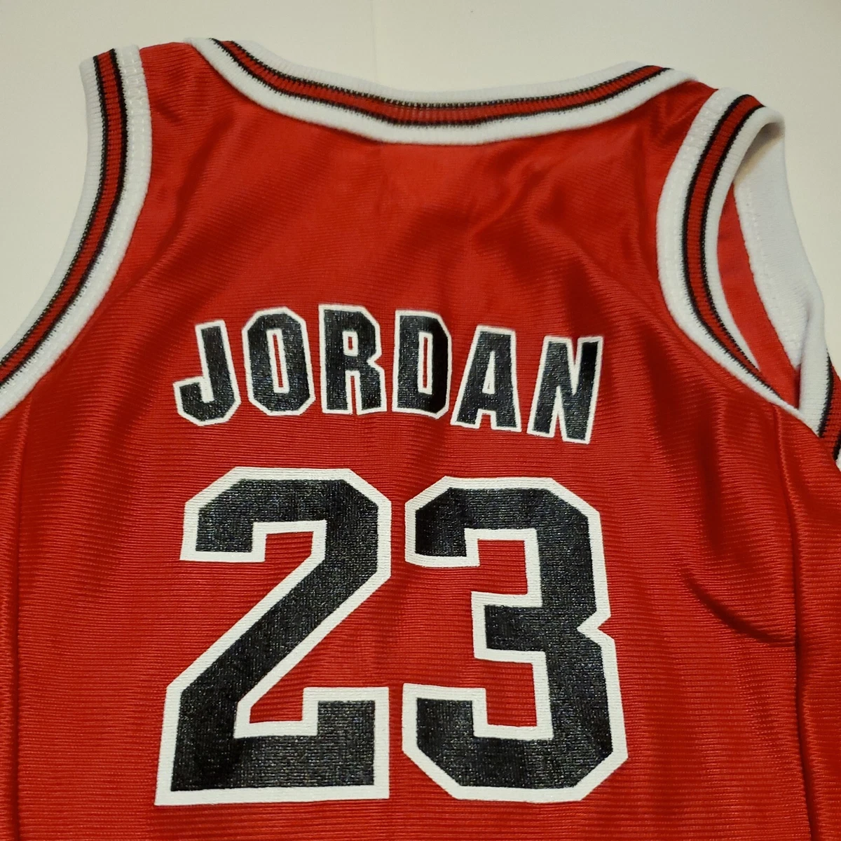 Chicago Bulls Michael Jordan Champion Jersey Dress Toddler 3T Excellent Cond