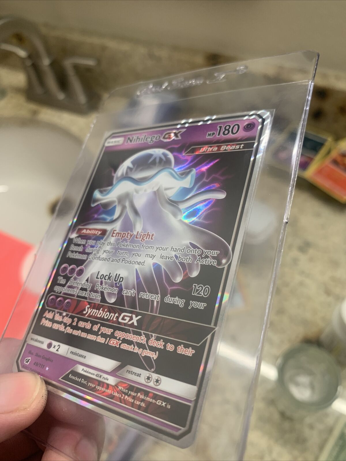 Nihilego GX - 49/111 - Ultra Rare