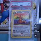 Holographic Dragonite Pokémon Card From The Fossil Set. Near Mint