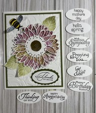 Sunflower Greeting Card Kit Of 4