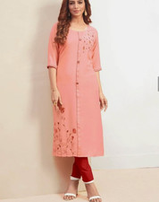 Women's Embroidery Work Kurti