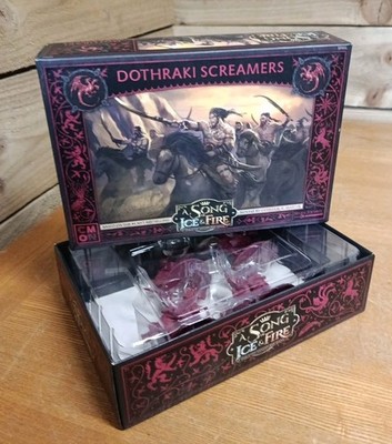 EIN LIED VON EIS UND FEUER TARGARYEN DOTHRAKI SCREAMERS ERWEITERUNG - Unbemalte Modelle