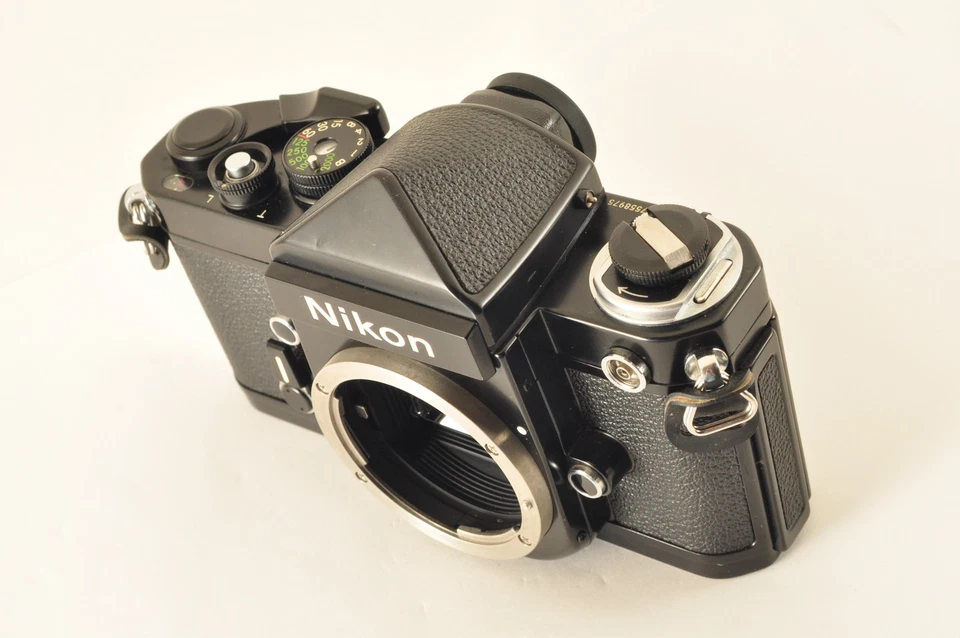 "N.MINT" Nikon F2 Eye Level DE-1 35mm Camera Black from JAPAN #977 - Image 3 of 4