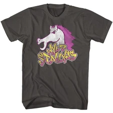 Bill & Ted's Excellent Adventure Movie Wyld Stallyns Horse Logo Men's T Shirt