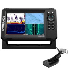 Lowrance Eagle 7 Fishfinder Chartplotter with 83/200 HDI Transducer & WW Basemap