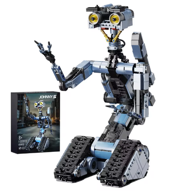 #ad #ad Johnny 5 Robot Building Block Set 1176PCS Motor Short Circuit Toy $37.99