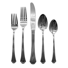 Gorham Nouveau 18/8 Stainless Steel 5pc. Place Setting (Service for One)