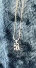Solid 925 Sterling Silver Letter Initial B Pendant Charm Necklace Jewelry — photo 5