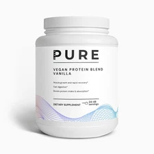 PURE LIFE Vegan Protein (Vanilla) - 48 servings