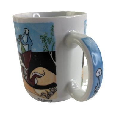 Nice Chaleur Master Collection D. Burrows ''Joy of Life'' Pablo Picasso Mug 14oz