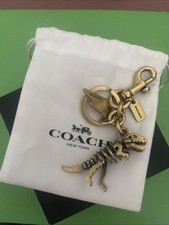 Coach Brass Rexy charm